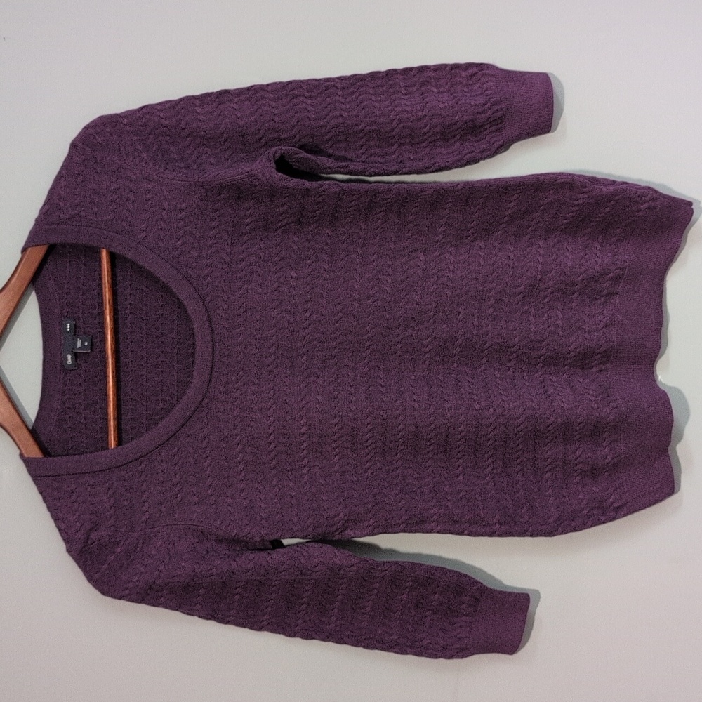 Gap Women's Purple Knitted Sweater